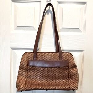 Vintage Fossil Woven Purse